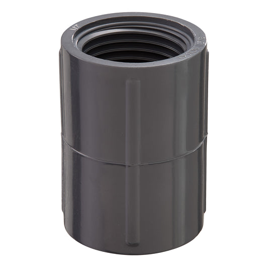 1/2" FPT PVC Coupling | 38413