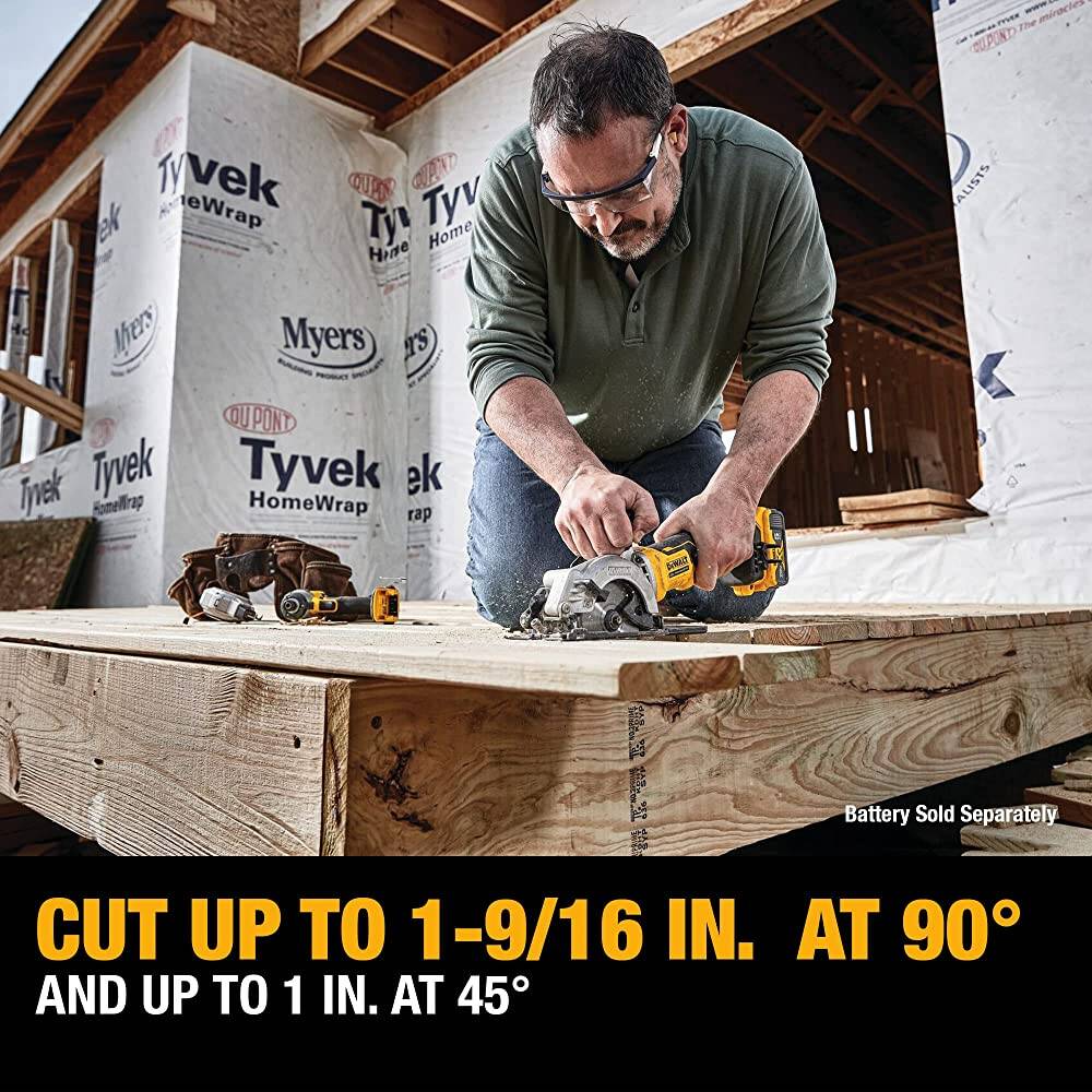 DEWALT DCS571P1 ATOMIC 20V MAX* Circular Saw Kit, 4-1/2-Inch