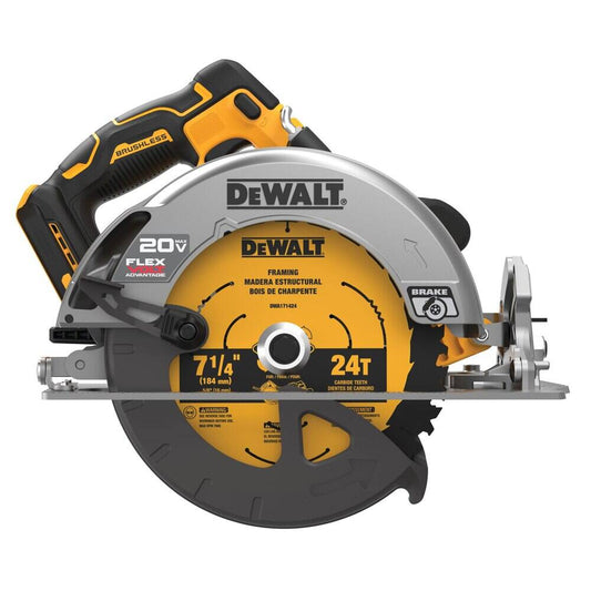 DEWALT DCS573B FLEXVOLT ADVANTAGE 20V MAX* Circular Saw 7-1/4-Inch Cordless (Tool Only)