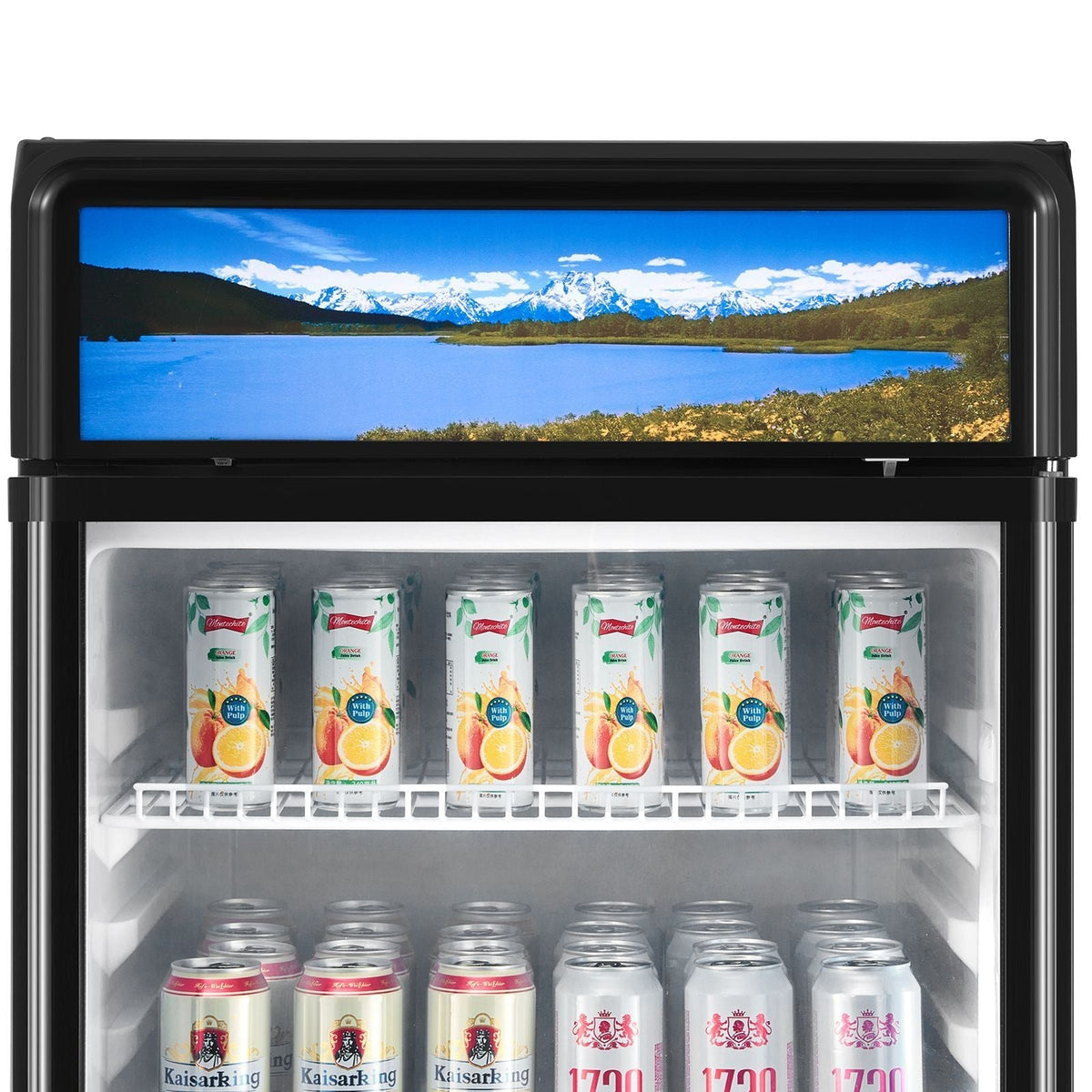 Commercial Merchandiser Refrigerator 6.9 CU.FT Refrigerator