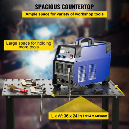 Welding Table 36" x 24" 800LBS Capacity Workbench Table