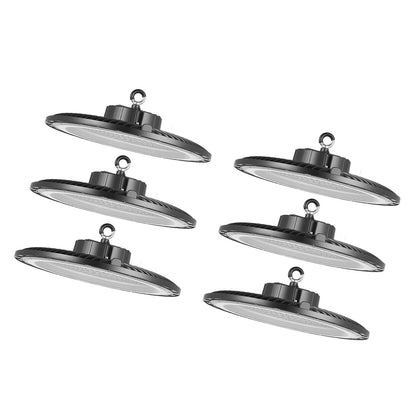 6 Pack LED High Bay Lights 5000K 150W 21000LM Super Bright LED Warehouse Shop Lights