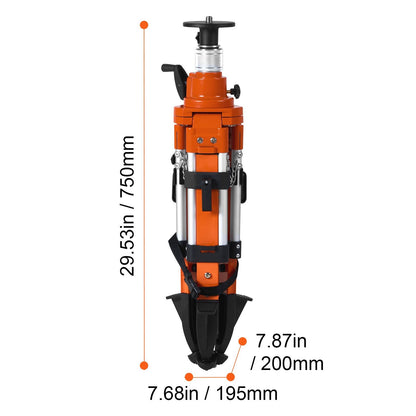 Laser Level Tripod Stand 5/8"-11 Thread Mount 27.16-67.71 in Height Heavy Duty Survey Tripod with Level Bubble & Diffusion Limiter
