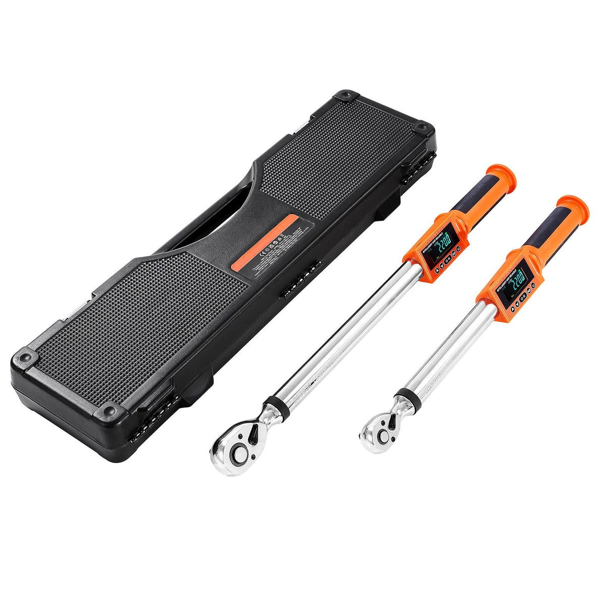 Digital Torque Wrench Set 1/2 & 3/8 Inch Drive Electronic Torque Wrench