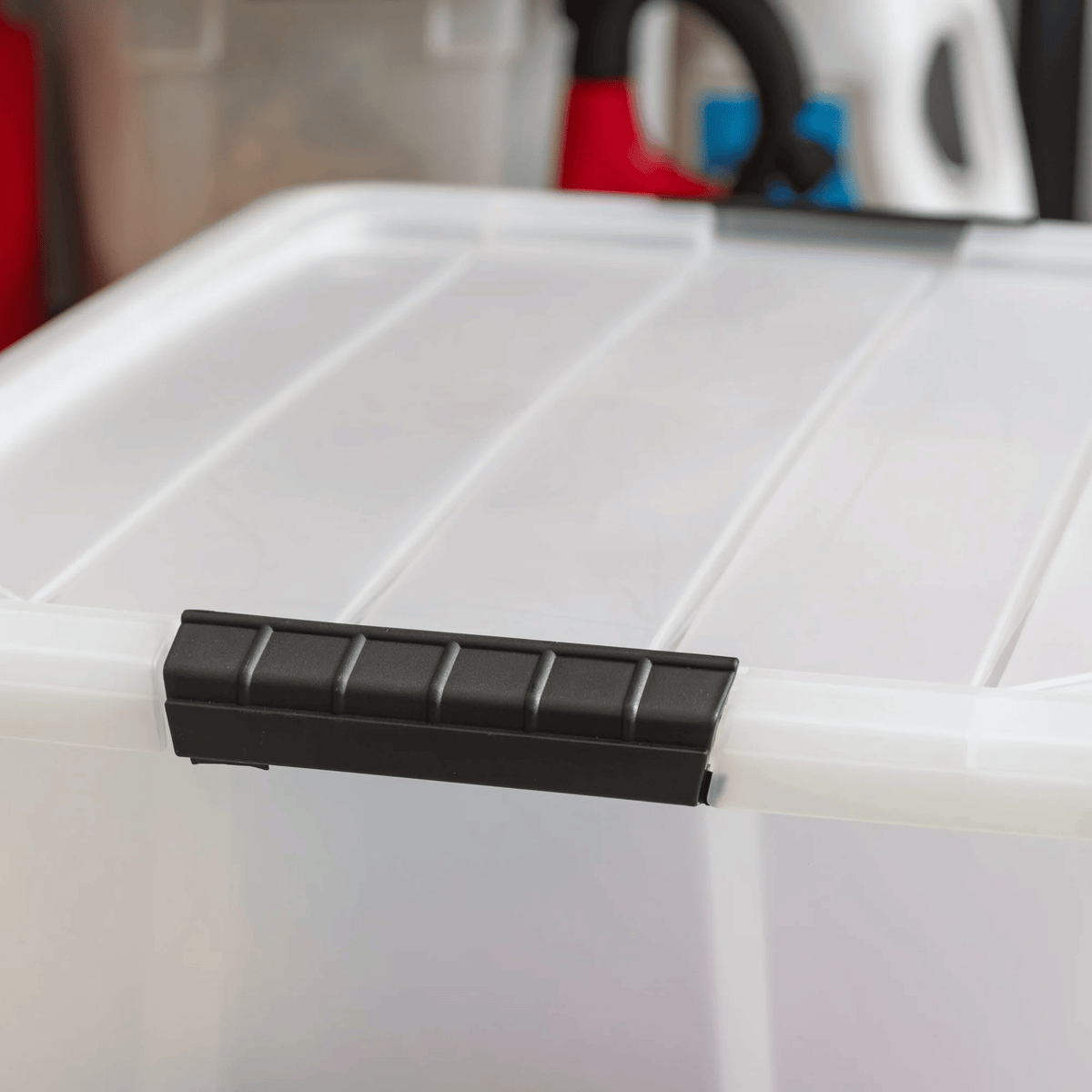 (2 pack)60 Qt. Plastic Storage Bins with Lids