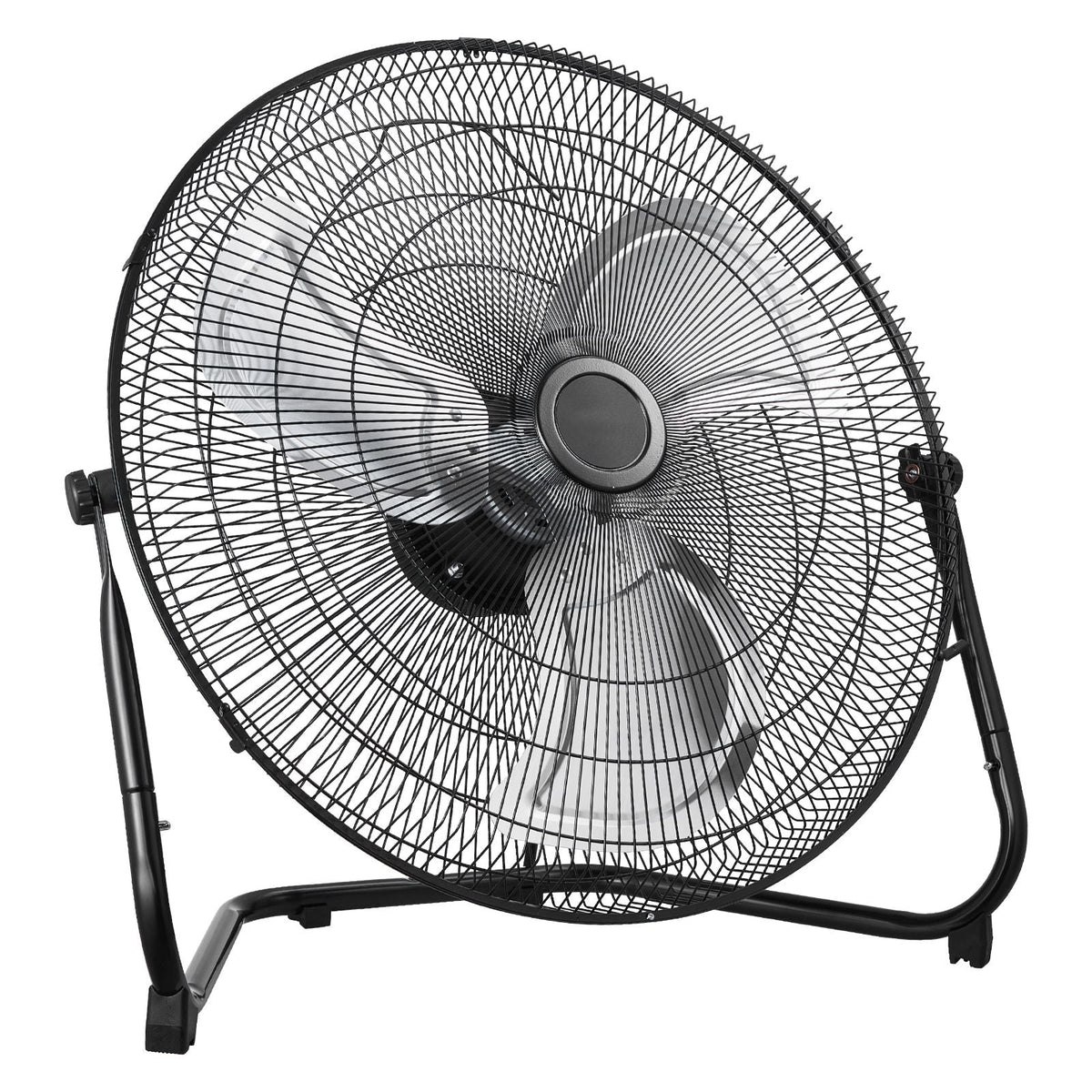 3 Speed High Velocity Heavy Duty 20 Inch Industrial Fan 4800 CFM Airflow Large Metal Fan