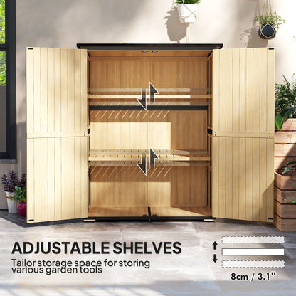 Wood Storage Shed