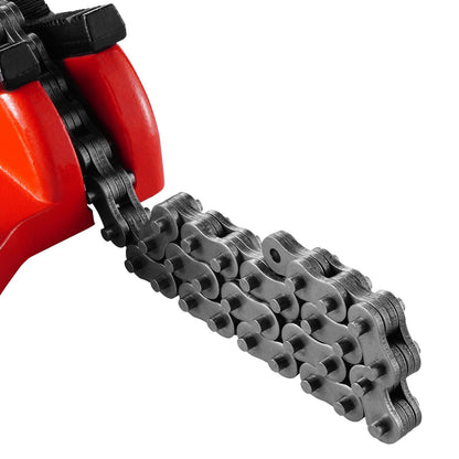 Heavy-Duty Pipe Chain Vise 1/2" - 8" Capacity Iron Base Clamping