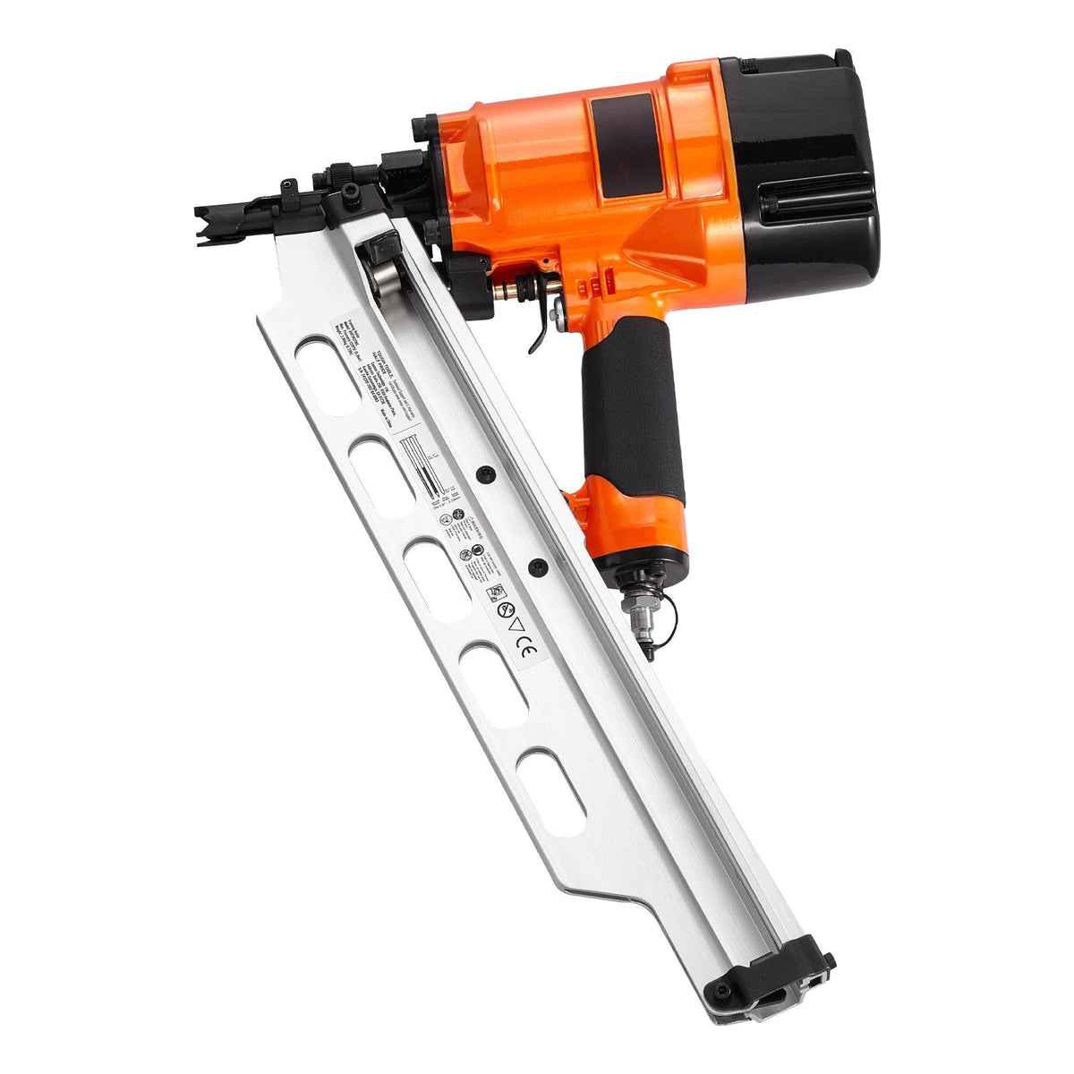 Framing Nailer 2" to 3-1/2" 21 Degree Full Round Head Pneumatic Framing Nailer with Dual Trigger Modes & Tool-Less Depth Adjustment
