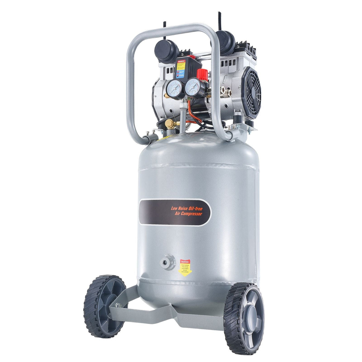 13 Gallon Air Compressor 2HP 4.6 SCFM@90PSI Oil Free Air Compressor Tank 125PSI Max Pressure