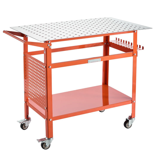 Welding Table 40" x 24" Workbench Table with 800LBS Weight Capacity