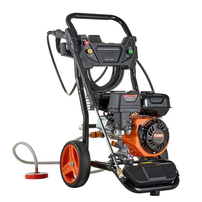 Gas Pressure Washer 3600 PSI and 2.6 Max GPM Pump Spray Gun and Wand 26 ft Hose