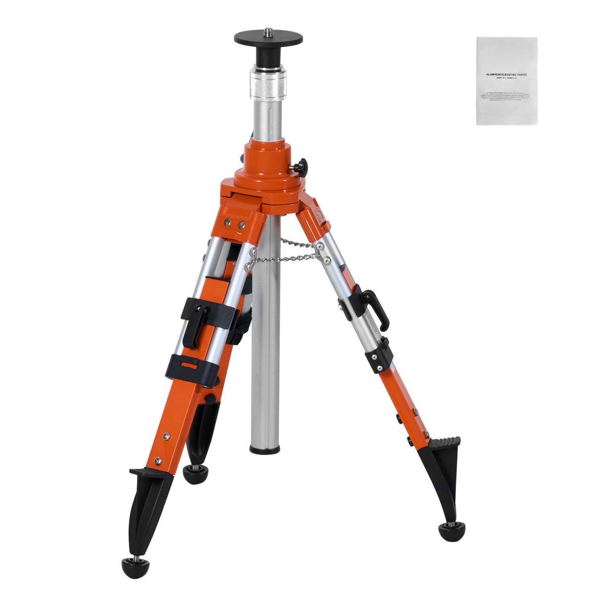 Laser Level Tripod Stand 5/8"-11 Thread Mount 27.16-67.71 in Height Heavy Duty Survey Tripod with Level Bubble & Diffusion Limiter