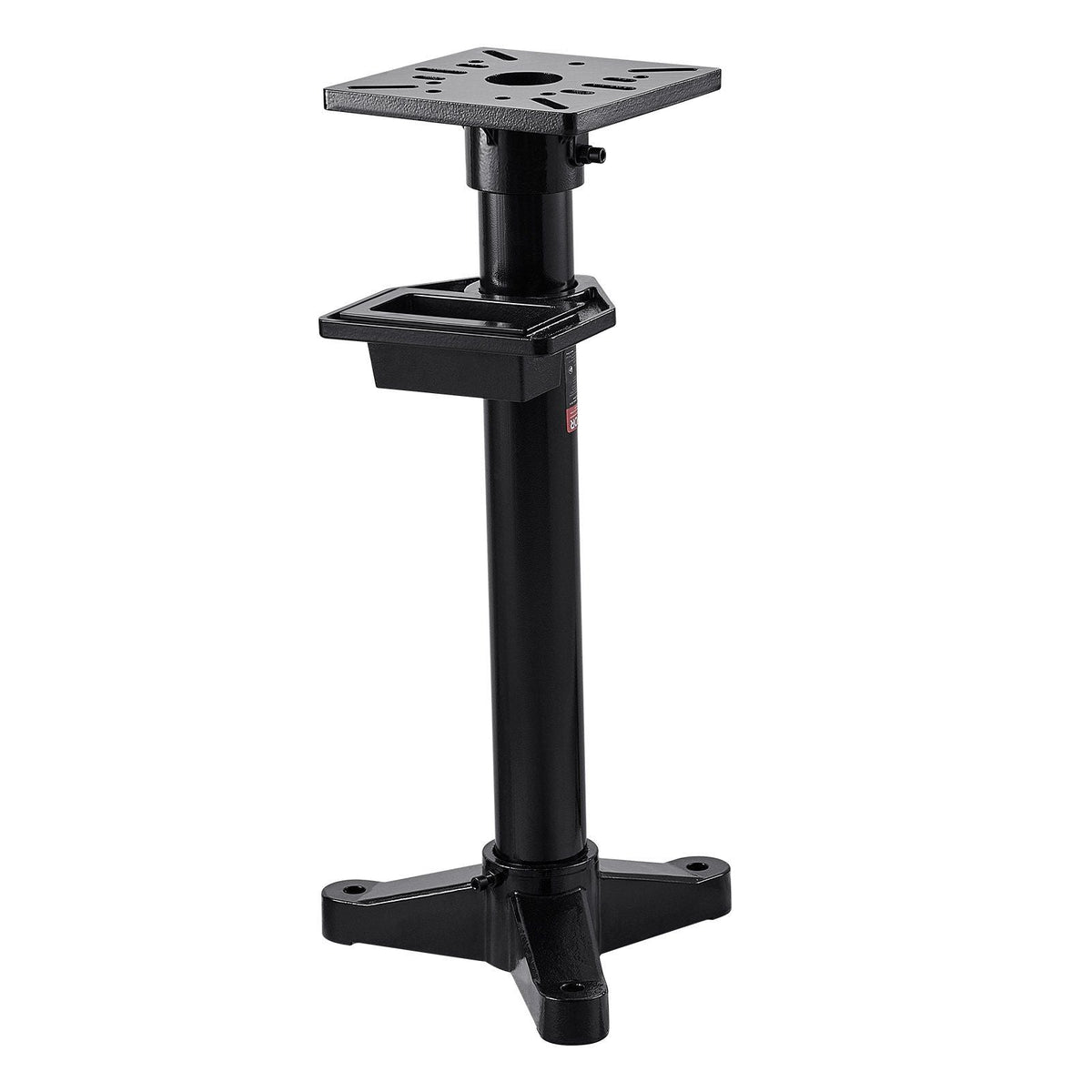 Heavy-Duty Bench Grinder Pedestal with 10.6" x 10.6" Mounting Plate