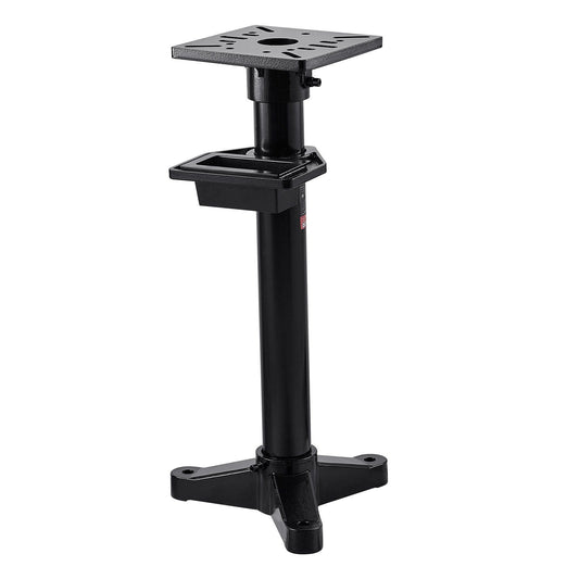 Heavy-Duty Bench Grinder Pedestal with 10.6" x 10.6" Mounting Plate