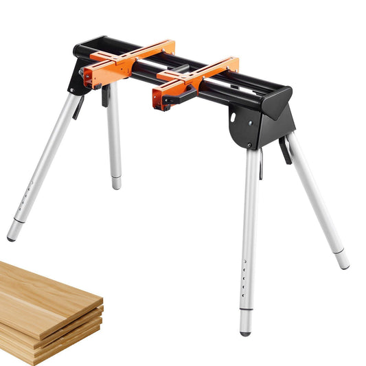 Miter Saw Stand 330lbs Load Capacity Steel Collapsible Stand