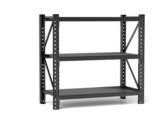 3-Tier Industrial Shelving Rack