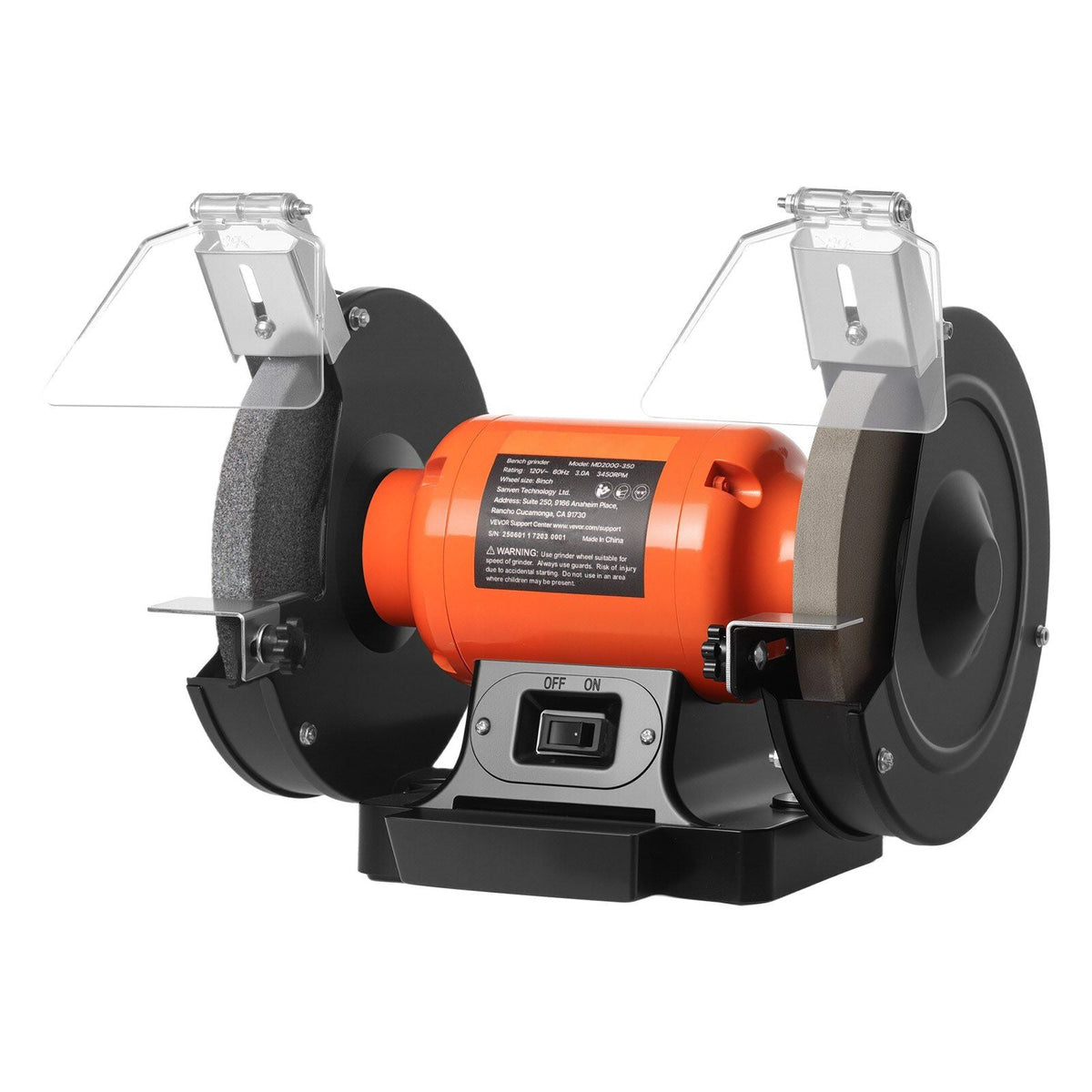 Bench Grinder 8-inch Single Speed Bench Grinder