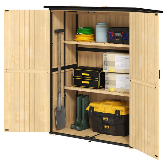 Wood Storage Shed