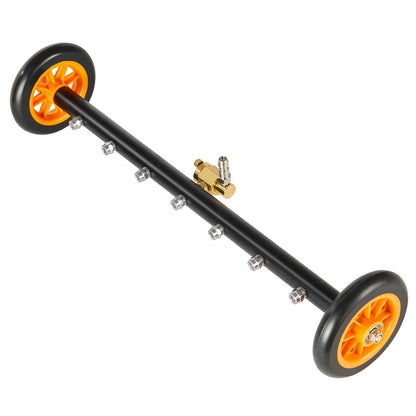 24" Pressure Washer Undercarriage Cleaner Stainless Steel Surface Cleaner for Pressure Washer 4000 Max PSI