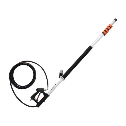 Pressure Washer Telescoping Wand 24 ft 4000 psi with Power Washer Extension Wands