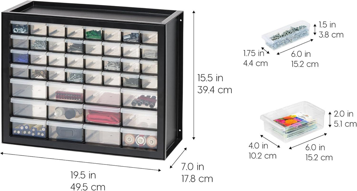 Tool Organizer Cabinet 44-Drawerfor Garage Storage