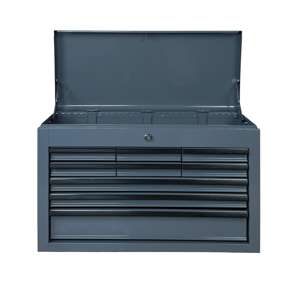 Heavy Duty Metal Tool Box 24-inch Portable Metal Tool Box with 9 Drawers