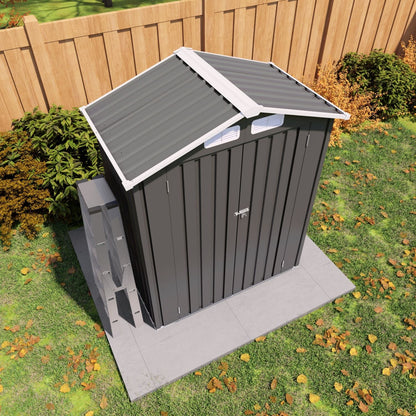 5X3 FT Metal Outdoor Storage Shed