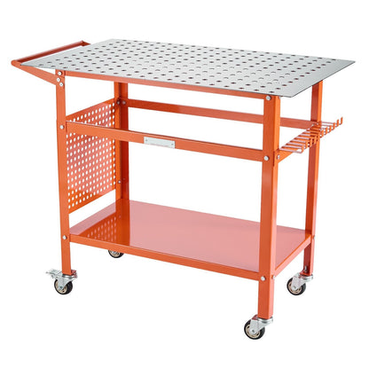 Welding Table 40" x 24" Workbench Table with 800LBS Weight Capacity