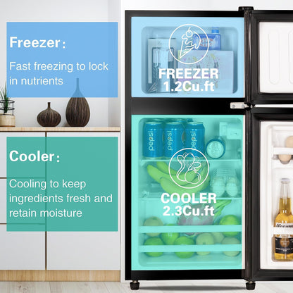 Compact Refrigerator 3.5 Cu.Ft