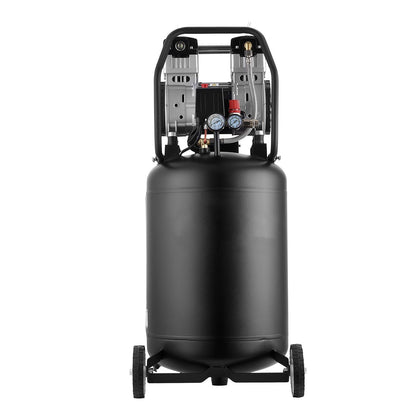 Portable 20-Gallon Oil-Free Air Compressor - 2HP with 4.5 SCFM Output