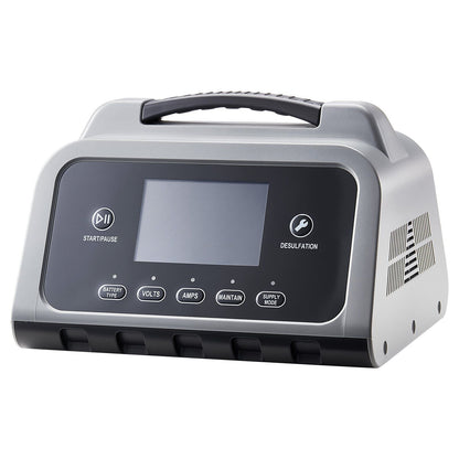 Smart Battery Charger, 25A, 6V 12V 24V Lithium LiFePO4 Lead-Acid (Gel/AGM) Car Battery Charger