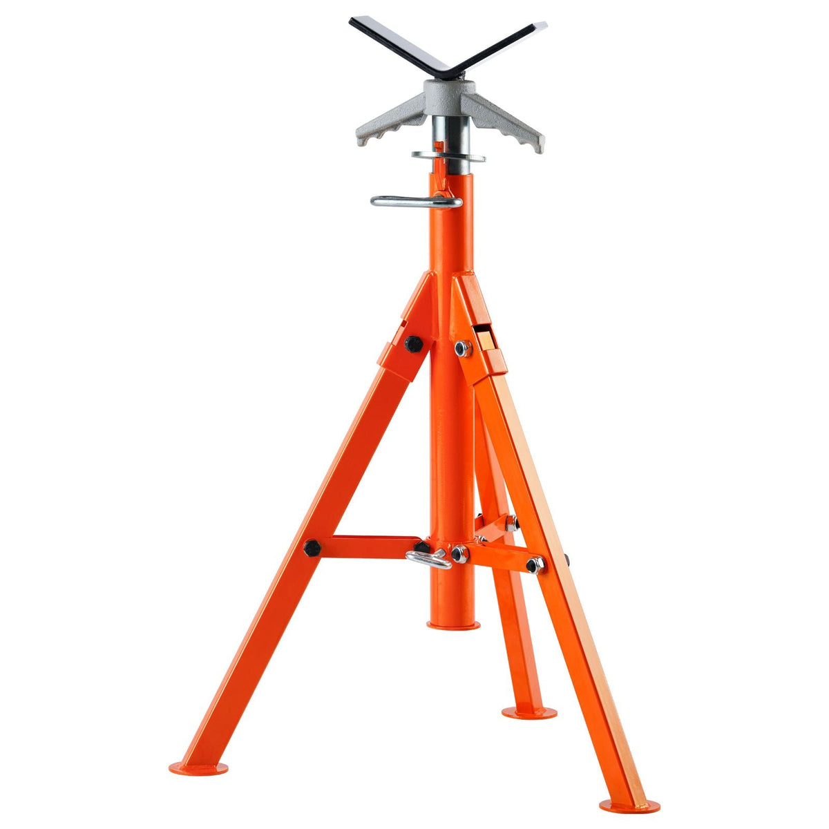 Pipe Stand 2500LBS Heavy Duty Adjustable Heights 27.2"-52"