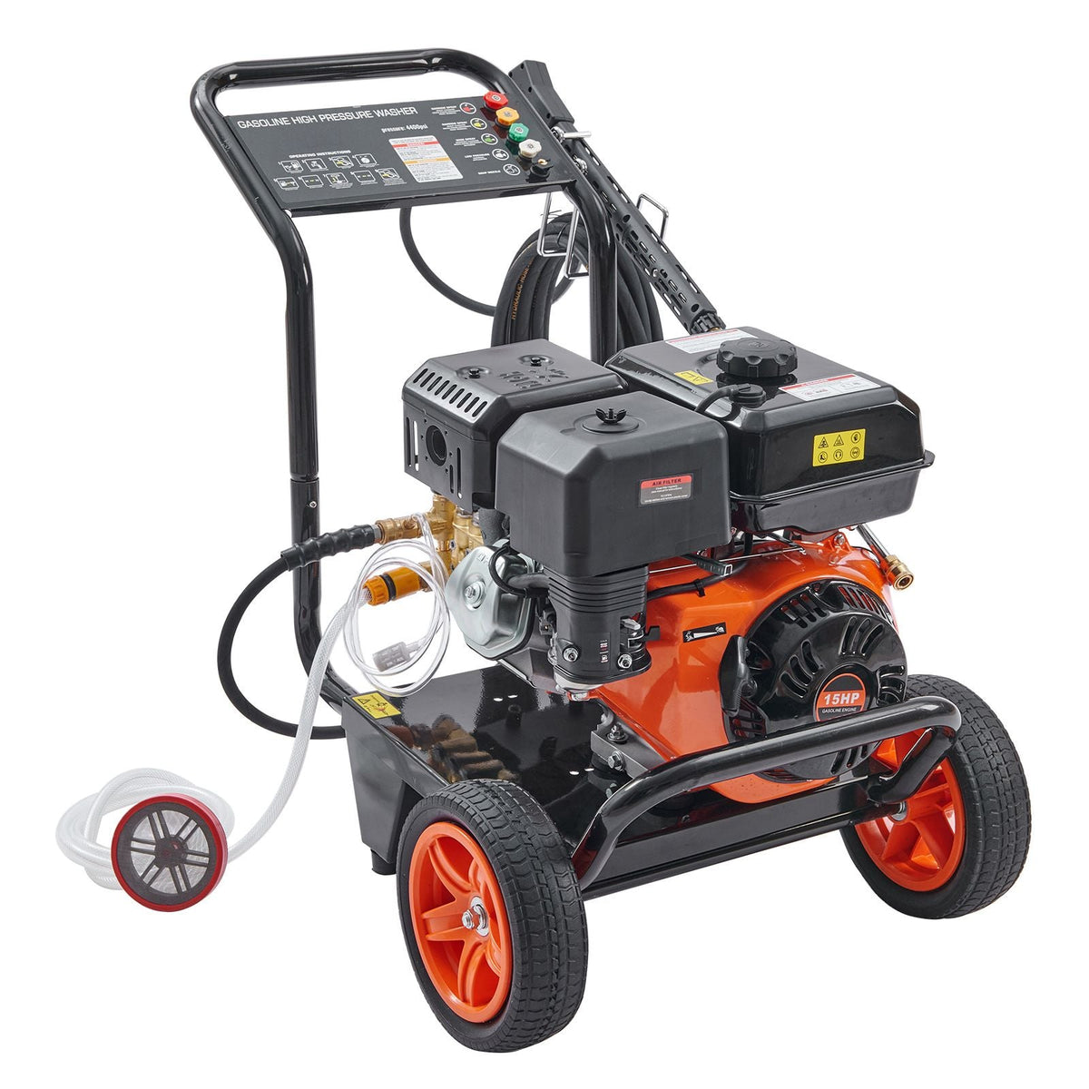 Gas Pressure Washer 4400 PSI 4.0 GPM Spray Gun and Extension Wand