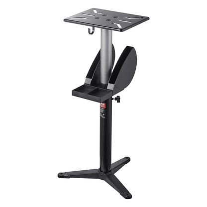 Bench Grinder Stand Pedestal with 12" x 10" Mounting Plate