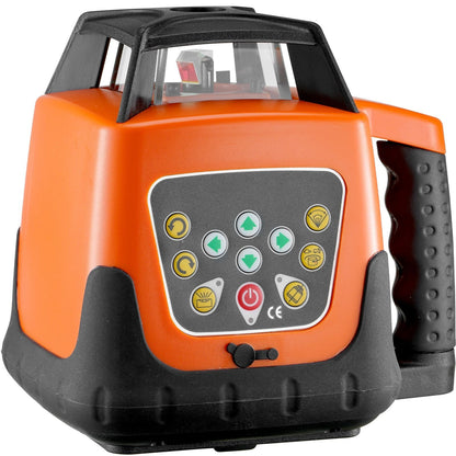 Laser Level 2000ft 360 Degree Self Leveling Green Cross Line Laser 5 Rotation Speeds & 4 Scanning Angles Adjustment IP66 Waterproof Remote Control Manual Self-leveling Mode Battery Included