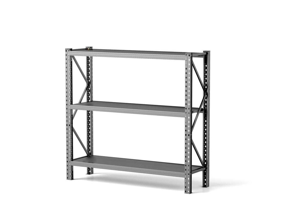 3-Tier Industrial Shelving Rack