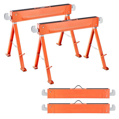 Saw Horses 2 Pack Folding Saw Horses 1323 lbs Load Capacity