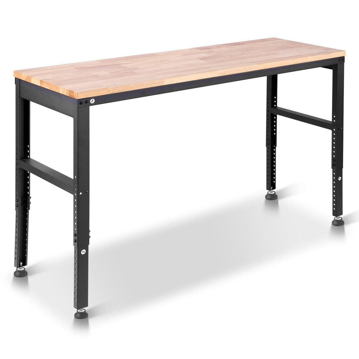 Adjustable Workbench 2000 lbs Capacity 61 x 20-inch Heavy Duty Work Bench with 27.1-36 Inches Height Adjustment