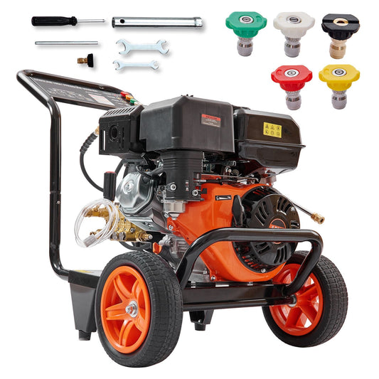 Gas Pressure Washer 4400 PSI 4.0 GPM Spray Gun and Extension Wand