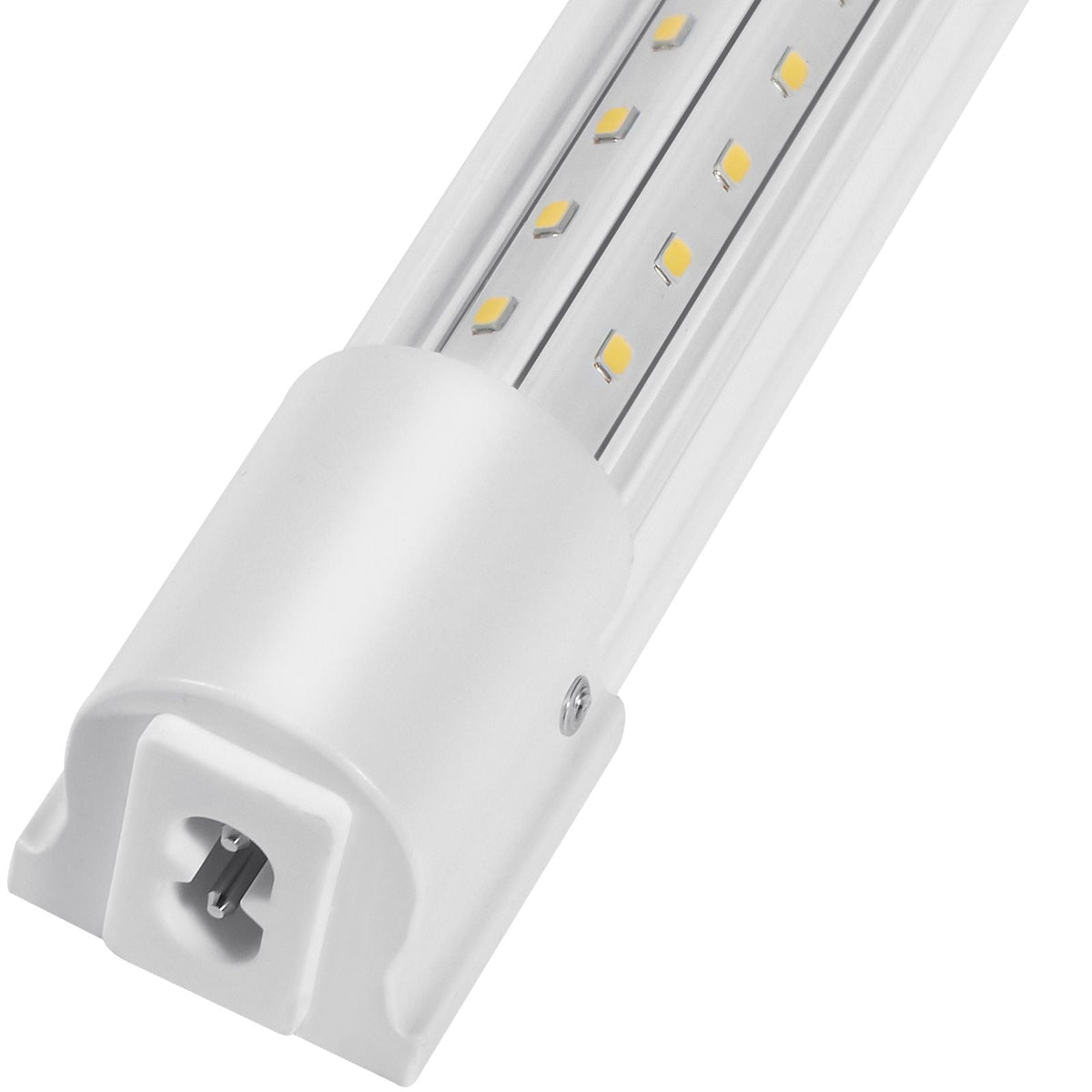 10 Pack LED Shop Light 8 FT 80W Linkable Light Fixture 10000 LM 59 in Power Cords with ON/OFF Switch