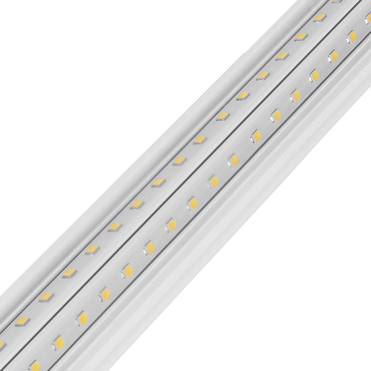10 Pack LED Shop Light 8 FT 80W Linkable Light Fixture 10000 LM 59 in Power Cords with ON/OFF Switch
