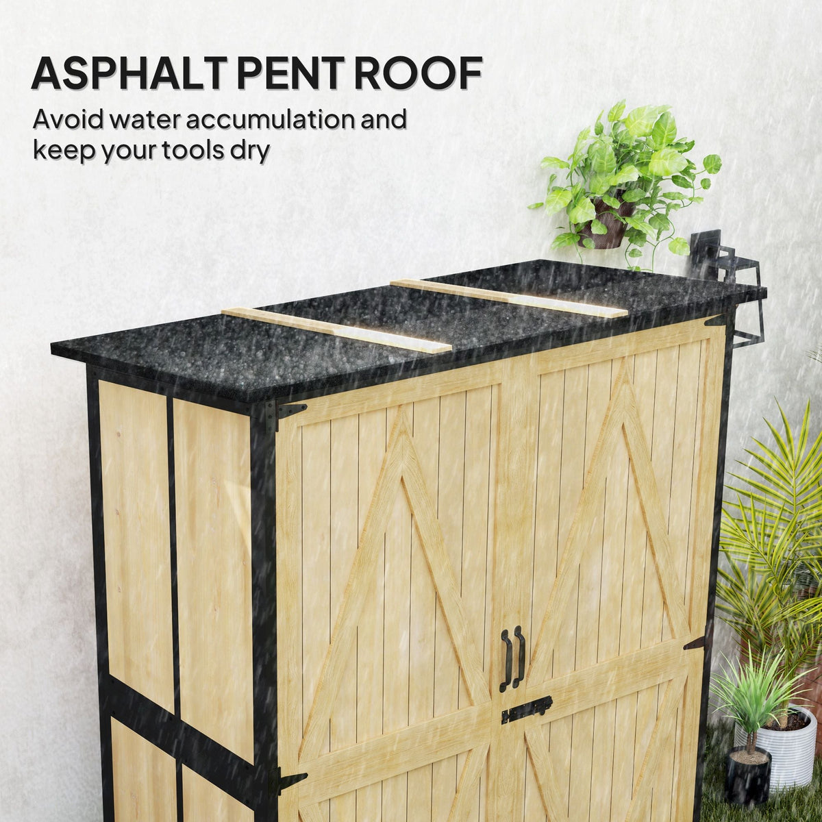 Wood Storage Shed