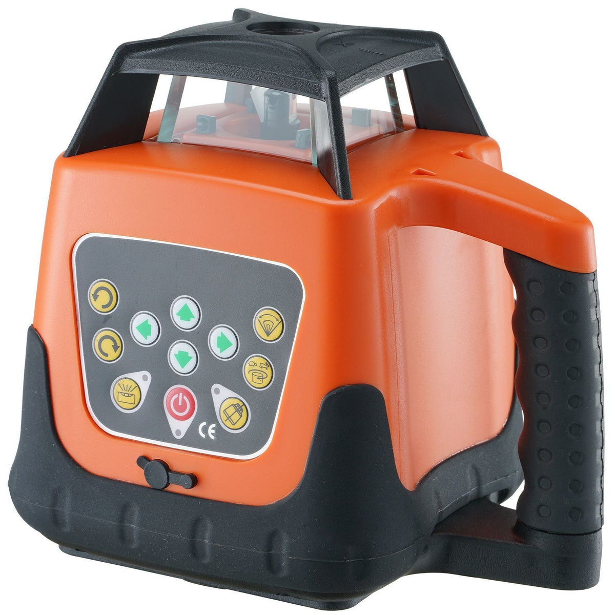 Laser Level 2000ft 360 Degree Self Leveling Green Cross Line Laser 5 Rotation Speeds & 4 Scanning Angles Adjustment IP66 Waterproof Remote Control Manual Self-leveling Mode Battery Included