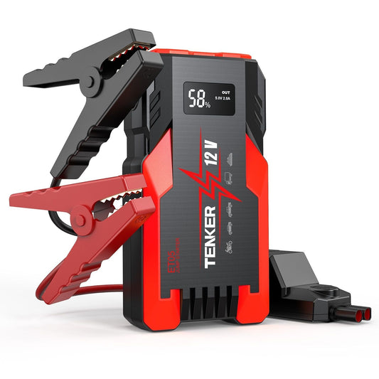 4000 AMP PEAK Car Jump Starter Power Bank 12V Battery Charger with LCD Display