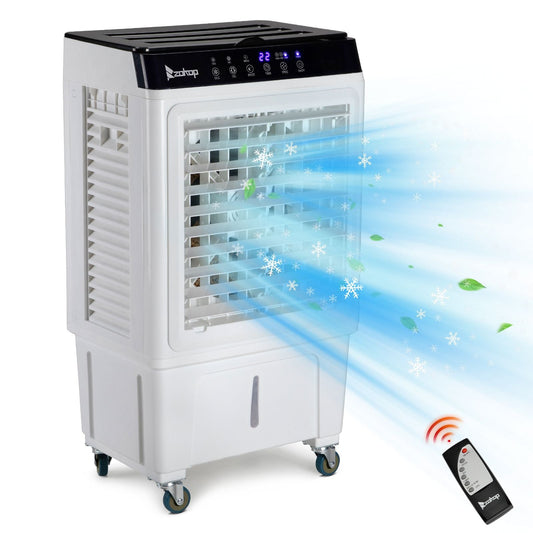3 in 1 Portable Evaporative Cooler 2353CFM Personal Air Cooler with remote 7.93 Gal Water Tank