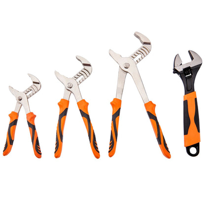8-Piece Pliers Set High Carbon Steel 12"/10"/8"  Pliers and Tool Bag