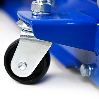 3T Heavy Duty Horizontal Double Pump Floor Jack Dual Piston Quick Lift 3 Ton (6,600 lb) Capacity