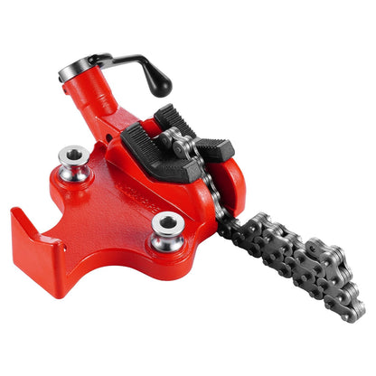 Heavy-Duty Pipe Chain Vise 1/4" - 6" Pipe Capacity