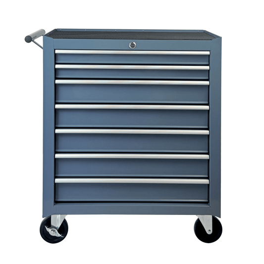 Rolling Tool Chest with 7-Drawer Tool Box with Wheels Multifunctional Tool Cart Mechanic Tool Storage Cabinet